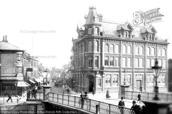 Photo of Bridgwater, Ymca And The Bridge 1890