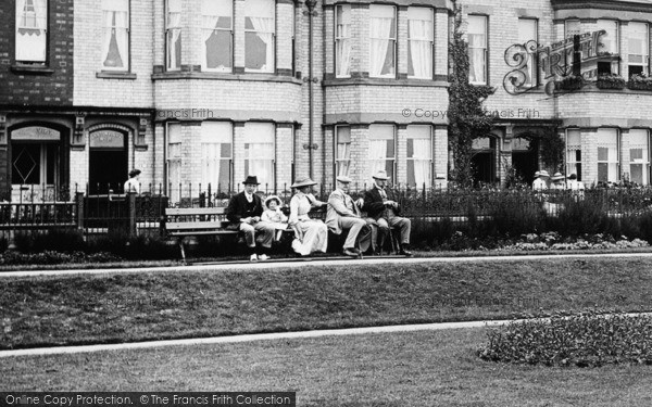 Photo of Bridlington, A Bench, Pembroke Gardens 1913