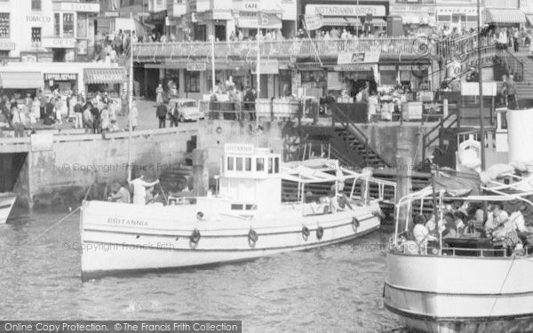 Photo of Bridlington, Britannia In The Harbour c.1960