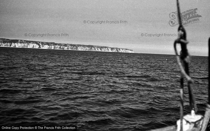 Photo of Bridlington, Cliffs From Boat 1951