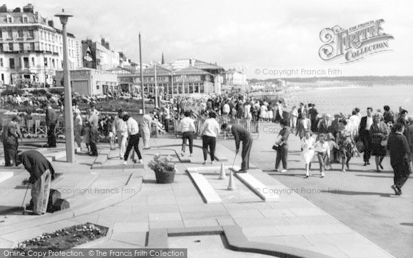 Photo of Bridlington, Crazy Golf, Floral Gardens c.1960