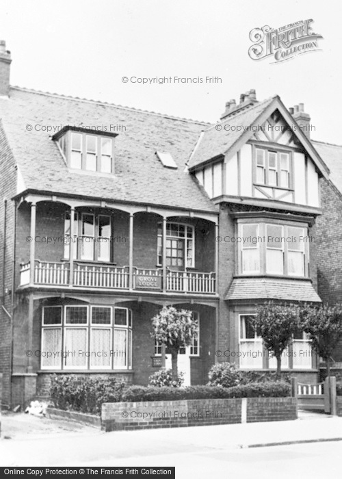 Photo of Bridlington, 'grove Lodge', 33 Flamborough Road c.1950