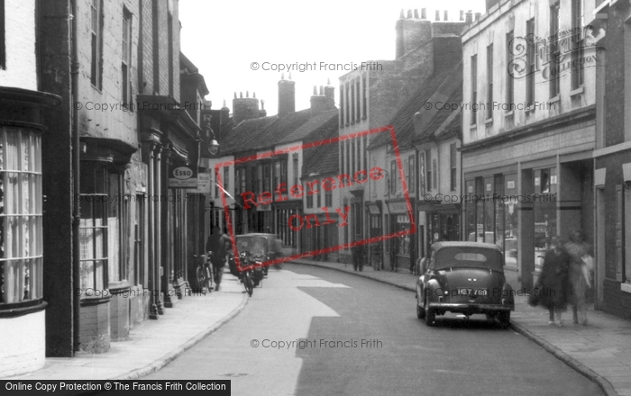Photo of Bridlington, High Street 1954