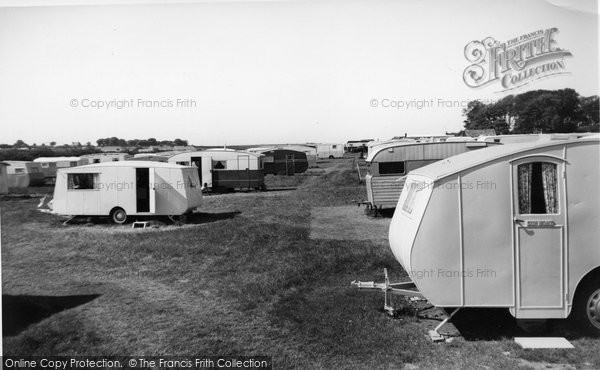 Photo of Bridlington, Marton Road Caravan Site c.1955