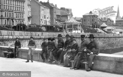 Men On The Quay c.1885, Bridlington