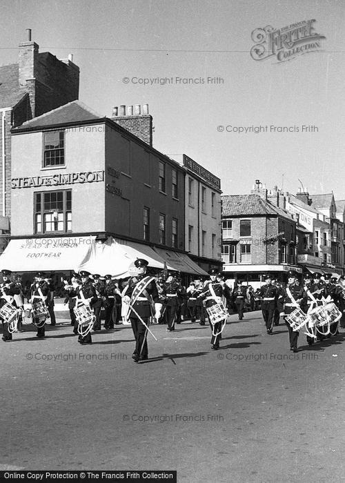 Photo of Bridlington, Military Parade c.1955