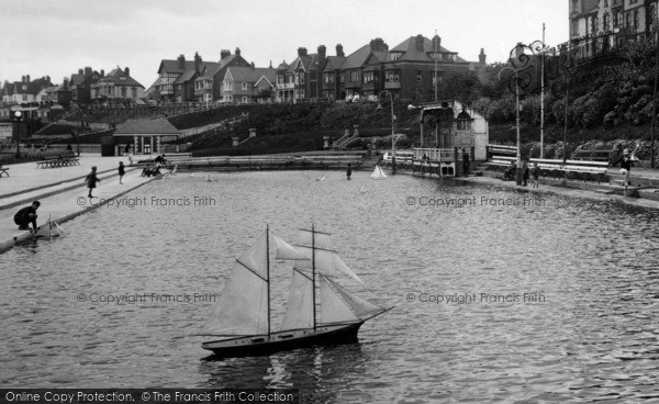 Photo of Bridlington, Model Boating Pond 1927