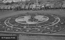 Parade, Floral Clock c.1958, Bridlington