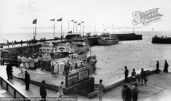 Photo of Bridlington, Pleasure Boats In The Harbour c.1960