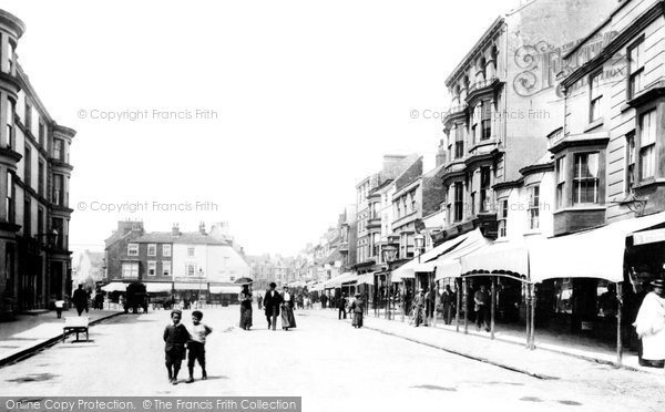 Photo of Bridlington, Prince Street 1897
