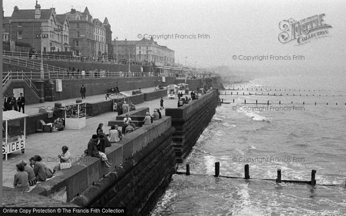 Photo of Bridlington, Promenade From Parade c.1958