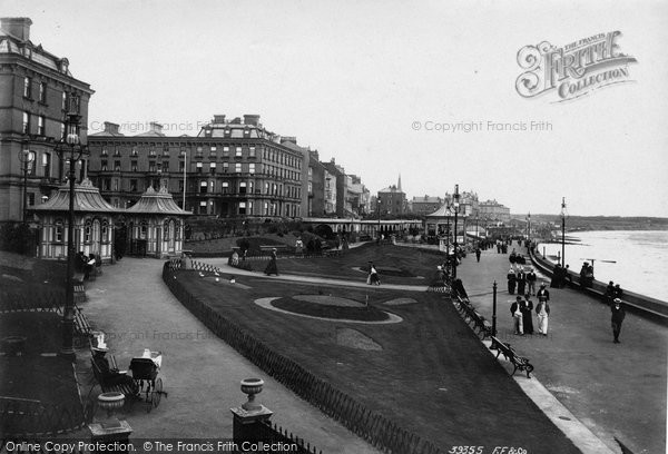 Photo of Bridlington, Quay, Princes Parade 1897
