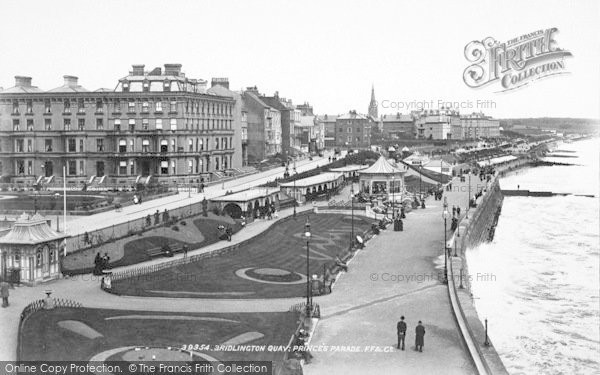 Photo of Bridlington, Quay, The Prince's Parade 1897
