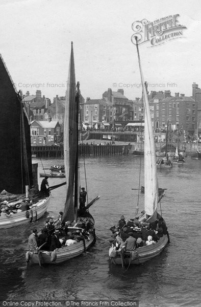 Photo of Bridlington, Sailing Boats 1913