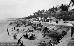 South Sands And Cliff c.1933, Bridlington