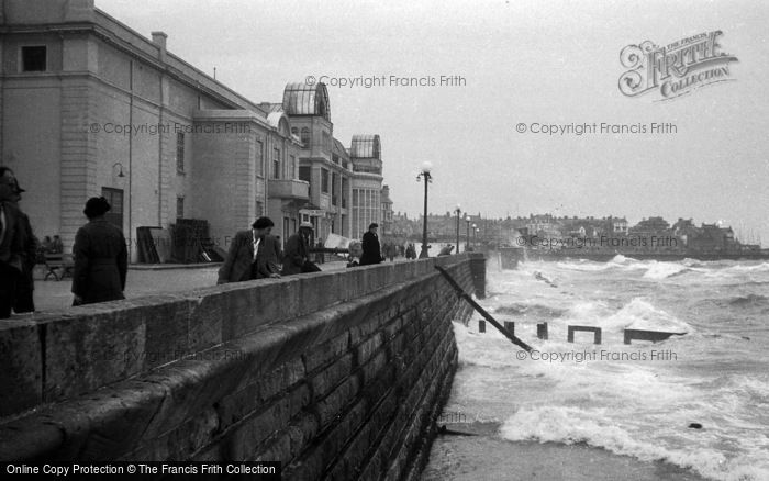 Photo of Bridlington, Spa And Rough Sea 1951