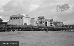 Spa, Royal Hall From The Beach 1951, Bridlington