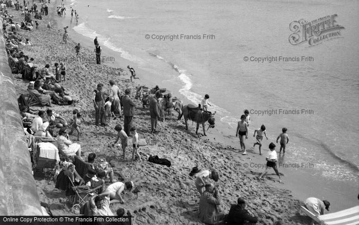 Photo of Bridlington, The Beach 1954