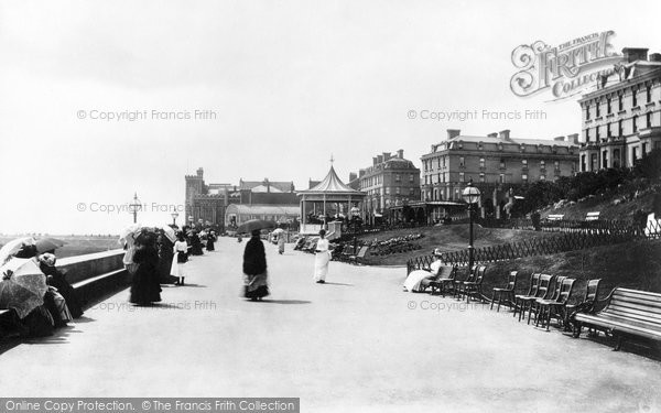 Photo of Bridlington, The Esplanade 1886