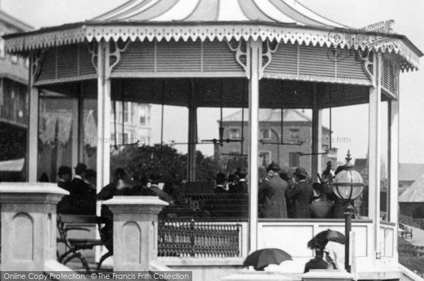 Photo of Bridlington, The Esplanade Bandstand 1886