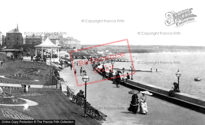 Photo of Bridlington, The Esplanade c.1885