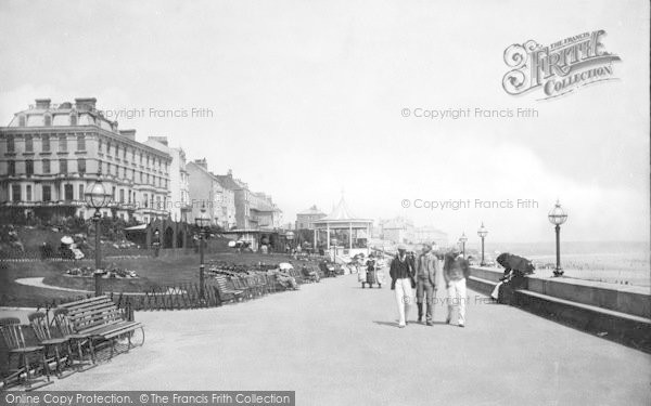 Photo of Bridlington, The Esplanade c.1885