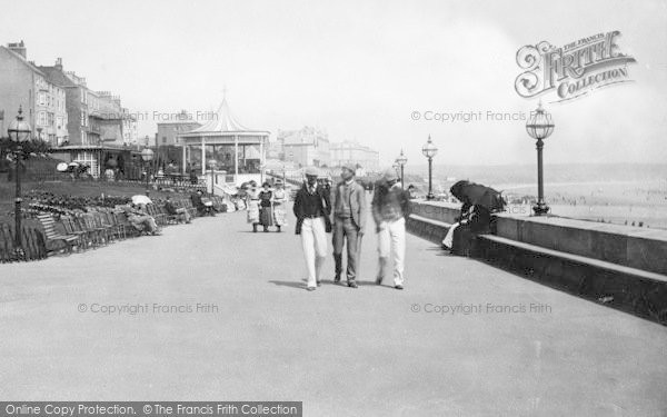 Photo of Bridlington, The Esplanade c.1885