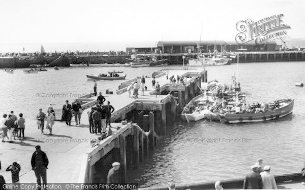 Photo of Bridlington, The Fishing Jetty c.1960