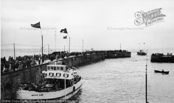 Photo of Bridlington, The Harbour And Boys' Own 1954
