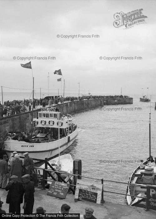 Photo of Bridlington, The Harbour And Boys' Own 1954