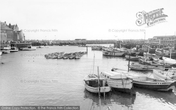 Photo of Bridlington, The Harbour c.1960