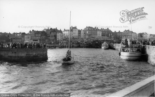 Photo of Bridlington, The Harbour c.1960