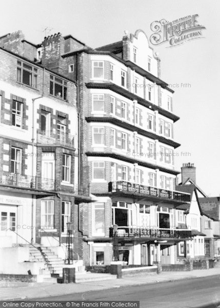 Photo of Bridlington, The Monarch Hotel c.1960