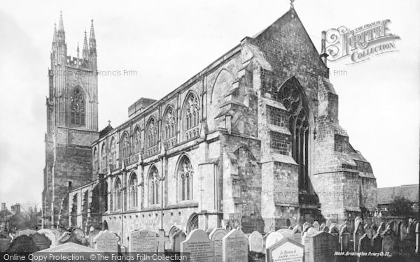 Photo of Bridlington, The Priory Church, South East c.1885