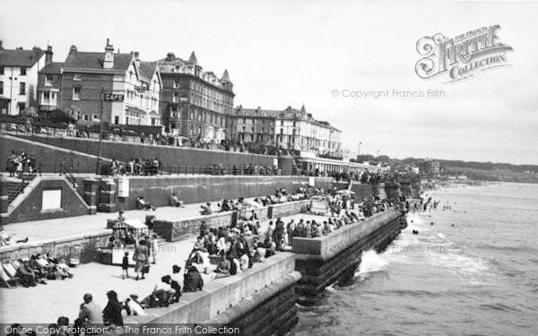 Photo of Bridlington, The Promenade 1954