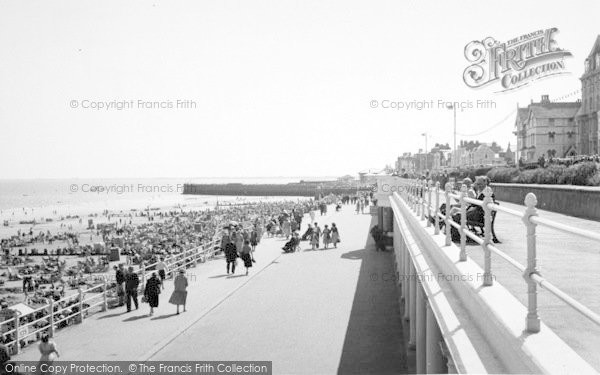Photo of Bridlington, The Promenade c.1955