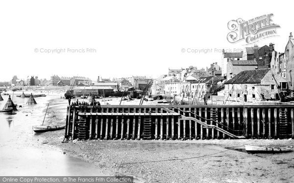 Photo of Bridlington, The Quay And Harbour 1886