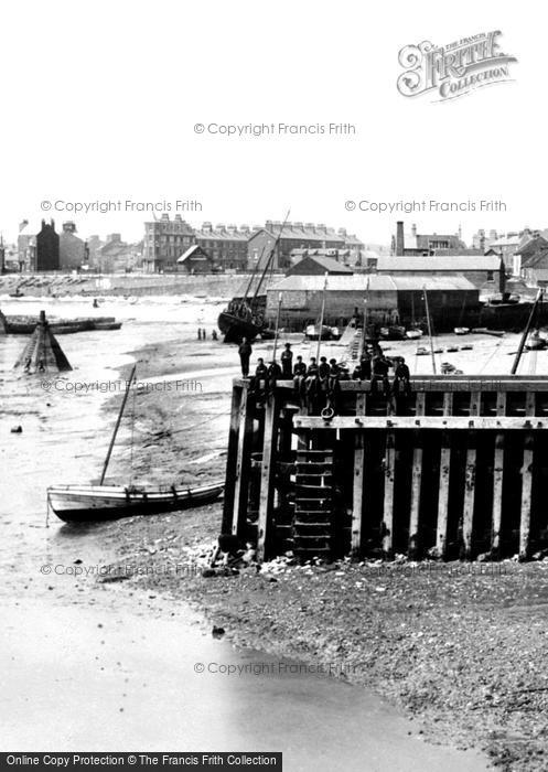 Photo of Bridlington, The Quay And Harbour 1886