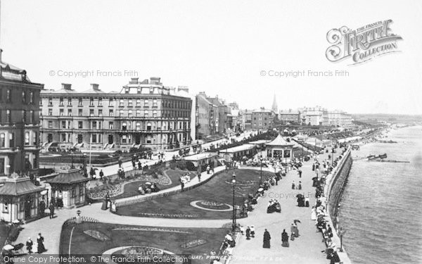 Photo of Bridlington, The Quay, Prince's Parade 1897