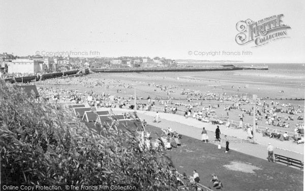 Photo of Bridlington, The Spa And Beach c.1960