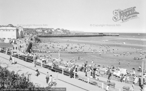 Photo of Bridlington, The Spa And Beach c.1960
