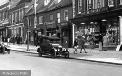 Car In West Street 1930, Bridport