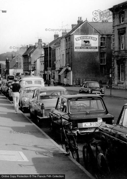 Photo of Bridport, Cars In West Street 1966