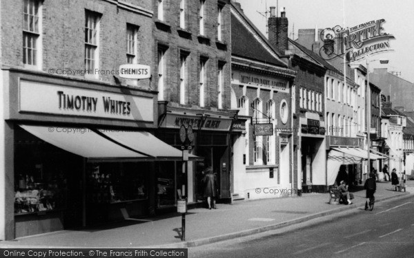 Photo of Bridport, East Street, Shops c.1965