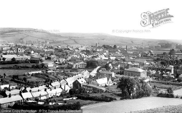 Photo of Bridport, From Allington Hill 1897