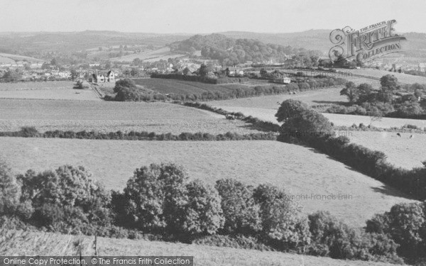 Photo of Bridport, From Edgecliff Camp c.1950