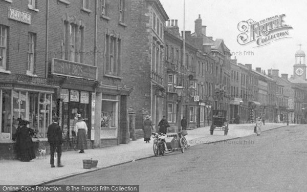 Photo of Bridport, Hine Bros Shop, East Street 1912