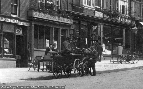 Photo of Bridport, Market House Inn, East Street 1904