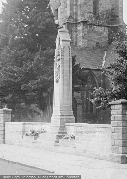 Photo of Bridport, North Street, Cenotaph 1922