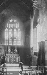 Parish Church, Lady Chapel 1902, Bridport